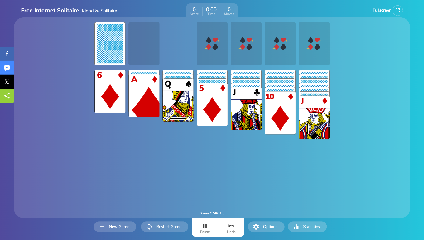 Free Internet Solitaire (https://free-internet-solitaire.com/)